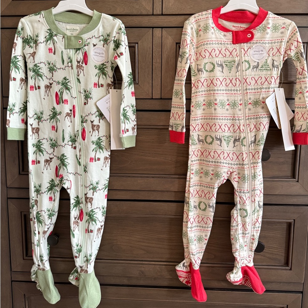 Brand new Burts Bees Baby pajamas
